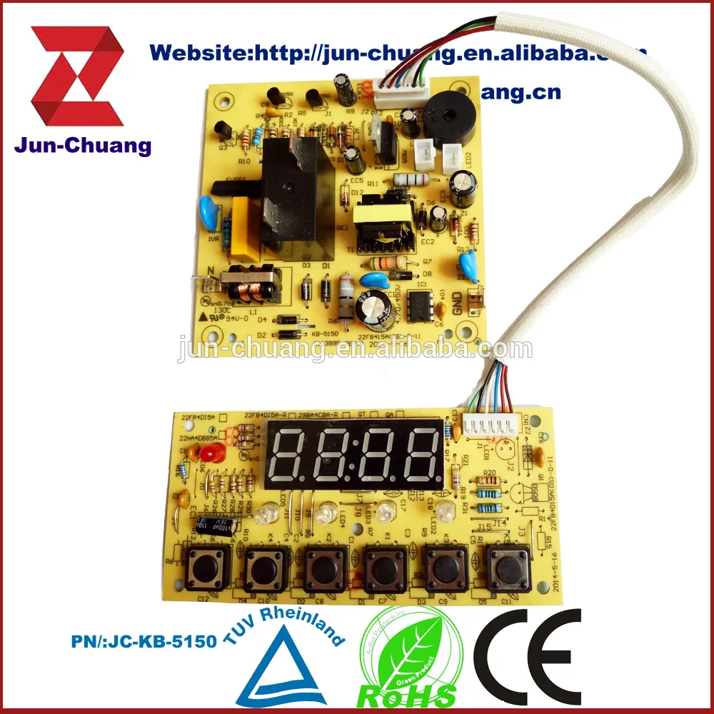 Logotipo personalizado de una acondicionador de aire controlador 94v0 pcb para ventas al por mayor