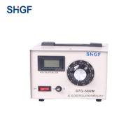 Transformateur Variac SHGF, entrée 220 V, sortie 0-300 V, 500 W, régulateur de tension pour tension réglable