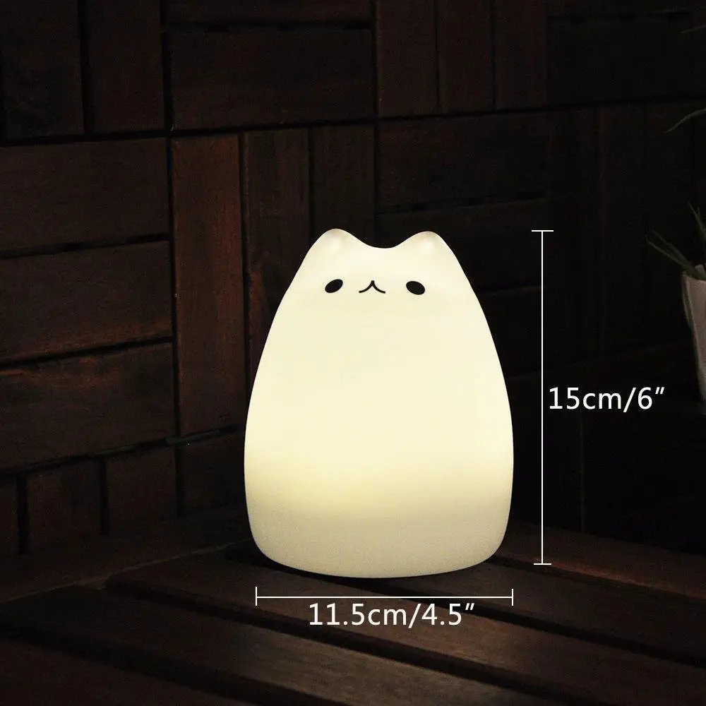 Rechargeable Adorable Animal Night Light For Baby Bedroom Gift