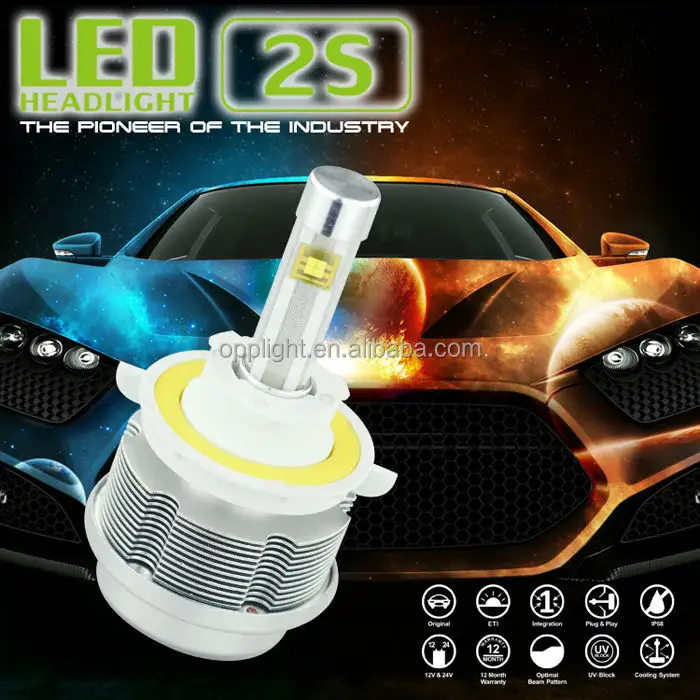 Hot sale 3600lm cre e faróis de led revisão lâmpadas led auto