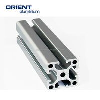 Extrusion de profil en aluminium, niveau supérieur 60x60, cadre en t