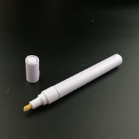 Marqueur de peinture vide rechargeable en tube d'aluminium