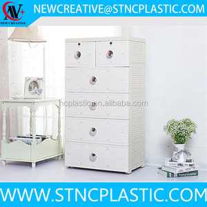 Meuble <span class=keywords><strong>de</strong></span> <span class=keywords><strong>rangement</strong></span> <span class=keywords><strong>Tiroirs</strong></span> <span class=keywords><strong>Plastique</strong></span> <span class=keywords><strong>3</strong></span>,4, 5 Niveaux <span class=keywords><strong>Tour</strong></span> Armoire Économiseur D'espace Organisateur Rangé - Product Image 4