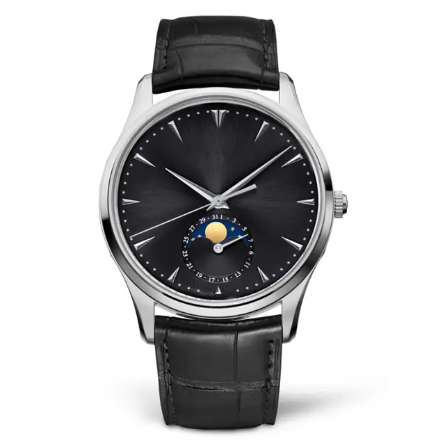 Handelsmarke Japan Miyota Uhrwerk Luxus Moon Phase Man Automatische mechanische Herren uhr