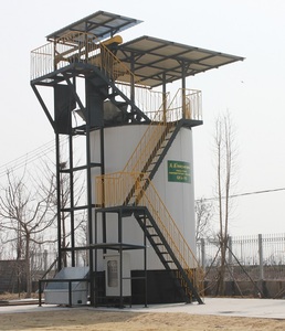 Goldenest residuos abono orgánico fermentación biológica reactor abono de estiércol máquina para granja avícola - Product Image 6