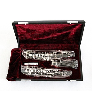 Corps en bois Composite de bakélite d'instrument de musique de clé d'Obo professionnel chinois avec le Offre Spéciale de <span class=keywords><strong>hautbois</strong></span> de clé de c plaqué par argent - Product Image 2