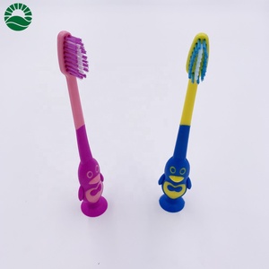 Hot Sales Penguin Shape Plastic Kid <strong>Toothbrush</strong> Factory Price - Product Image 2