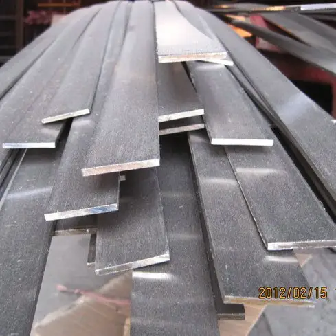 Zingué acier plat Bar en acier galvanisé plat Bar SS400 construction barres de fer