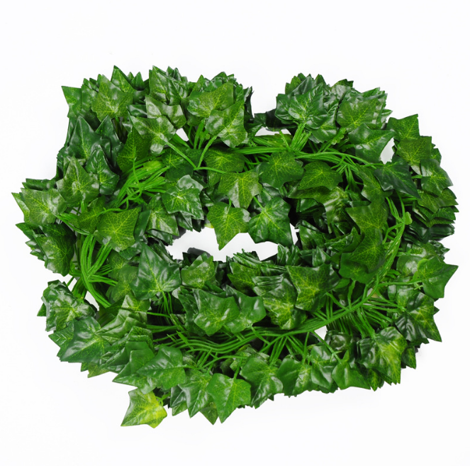 Nuziale di vendita caldo della parete decorativa hanging ivy commercio all'ingrosso artificiale foglie di edera ghirlanda di vite per la decorazione domestica