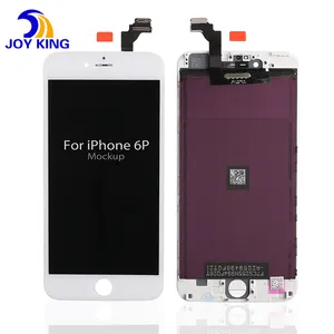 100% Jaminan Penggantian Lcd Display Layar Sentuh Digitizer Assembly untuk Iphone 6 Plus 5.5 untuk Iphone6 Lcd Panel Layar Sentuh