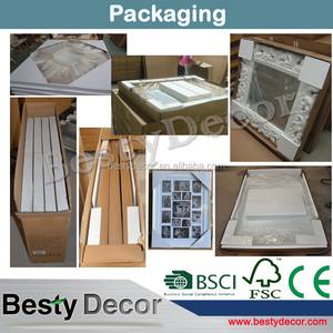 Specchio da Terra con Cornice Lunga <span class=keywords><strong>Kare</strong></span> <span class=keywords><strong>Design</strong></span>, Grande Specchio con Cornice Dorata - Product Image 5