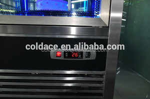 Vertical de acero inoxidable pan del Gabinete de exhibición de <span class=keywords><strong>rockstar</strong></span> <span class=keywords><strong>bebida</strong></span> energética escaparate - Product Image 3