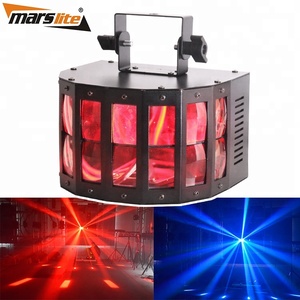 Đèn Sân Khấu LED RGBW 4in1 Hiệu Ứng LED Pro Dj Đôi Derby Ánh Sáng Cho Đêm Câu Lạc Bộ Disco Đảng Hệ Thống Chiếu Sáng - Product Image 3