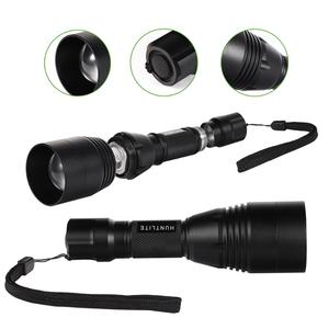 Senter Berburu Malam Yang Dapat Diperbesar Lampu Senter Led untuk Coyote <span class=keywords><strong>Coon</strong></span> Kelinci Senter Led Dapat Diisi Ulang - Product Image 3