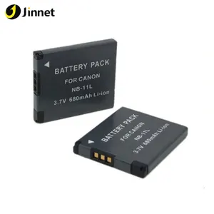 Jinnet Professionnel Batterie D'appareil Photo Numérique NB-11L NB11L NB 11L Pour Canette sur IX NOUS 240HS