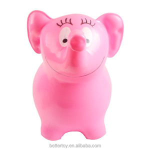 Jouets d'extérieur pour enfants Design personnalisé Jouet animal éléphant rose - Product Image 4