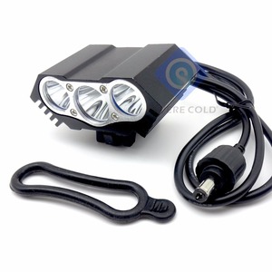 3 LED Xe Đạp ánh sáng 2000 Lumens 3 chế độ LED đi xe đạp ánh sáng phía trước xe đạp ánh sáng đèn pin + Pin + Sạc - Product Image 3
