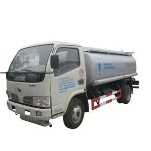 CLW brand new 5cbm fuel tank rhd lhd 5000L dongfeng mobile fuel filling truck