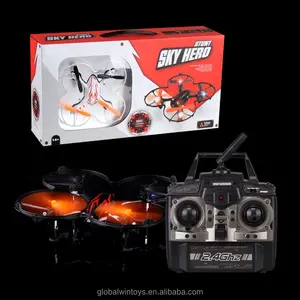 Globalwin Drone 2.4G 6-Assige Gyro Sky Hero Mini Rc Drone X40, Ufo Krachtige Rc Quadcopter