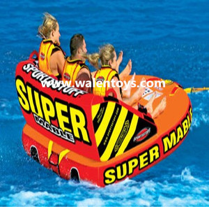 रोमांचक पानी के खेल खेल inflatable पानी उड़ान स्की ट्यूब - Product Image 1