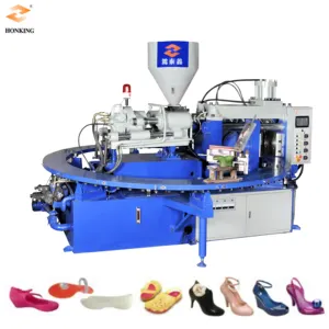 Rotary PVC Jelly shoe making machine