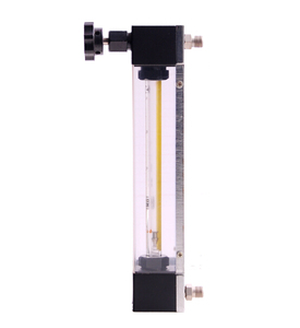 DK80 Kaca Seri Tabung Rotameter Harga Flow Meter Nitrogen Gas Meter - Product Image 3