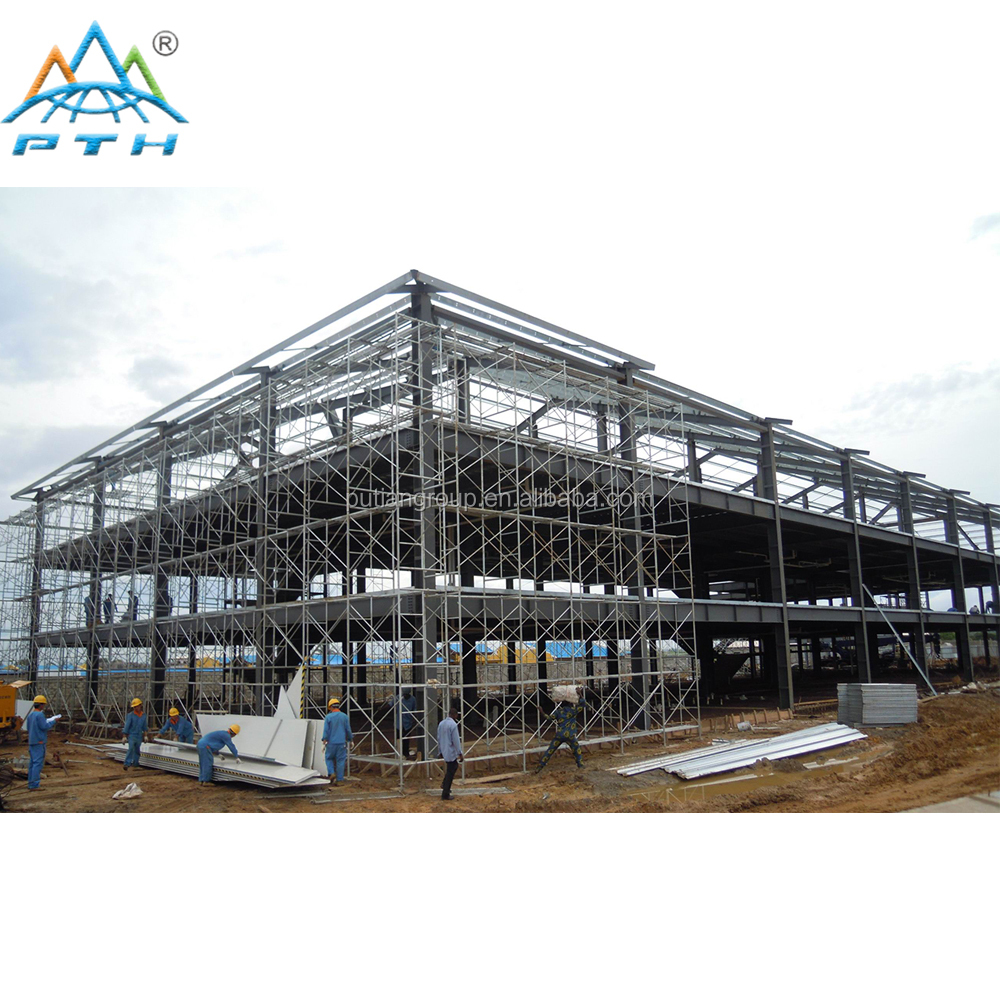 Proyecto de hotel integrado de estructura de acero en Gabón, África