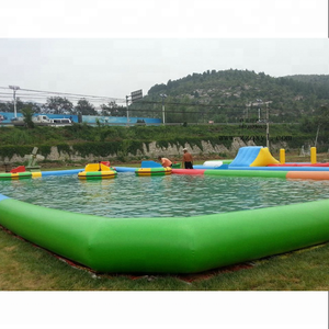 Équipement de jeu d'eau d'été pour enfants Grande piscine <span class=keywords><strong>gonflable</strong></span> Piscine <span class=keywords><strong>rectangulaire</strong></span> <span class=keywords><strong>gonflable</strong></span> pour bateau à aubes/boule d'eau de marche - Product Image 2