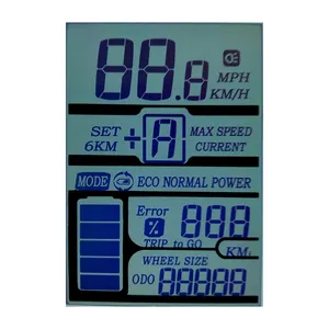 便宜的 7英寸液晶显示器 12 针图形小 lcd 显示汽车速度计显示