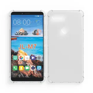 Hoge Kwaliteit Antiklopmiddelen Crystal TPU Volledige Clear Case Voor Gionee M7 Achterkant