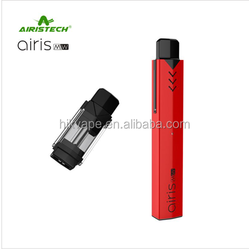 2018 New Trending product E cigarette Pods vape refillable Pod cartridge Airis MW Wax / CBD 2 IN 1 Vaporizer