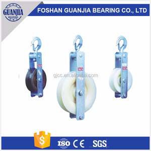 Hiệu Suất Cao Trượt Cao Su Lõm Bánh Xe U Hình Dạng Cáp Con Lăn/Ròng Rọc - Product Image 3