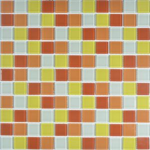 Mosaïque <span class=keywords><strong>de</strong></span> verre cristal à jet d'eau moderne à motif floral, très demandée pour cuisine et piscine - Product Image 6