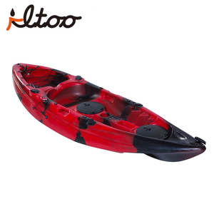 Kayak de Pesca Individual de 2.8m Ligero Sit-On-Top, Bote de Remos y Vela de HDPE y Polietileno - Product Image 4