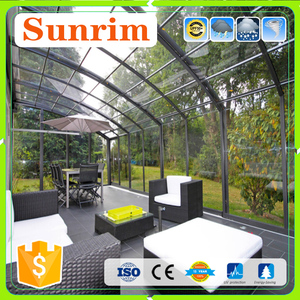 100% UV Prevenir Custom PC Techo Retráctil Restaurante Terraza Acristalada <span class=keywords><strong>Patio</strong></span> Recinto - Product Image 2