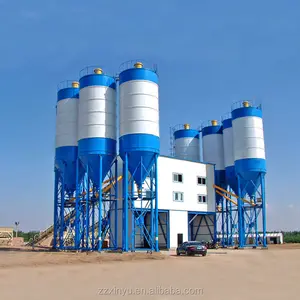 Advanced design easy Transportation 120m3h big ready mix concrete batching plant equipment for sale