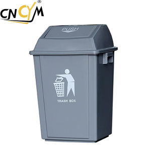 40 litre square swing bin trash container garbage bin waste can waste bin 40l