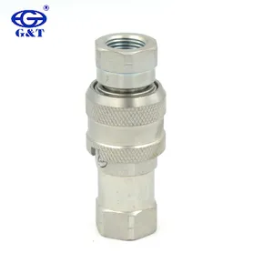 Parker Hannifin TC-371 Trao Đổi Thủy Lực Áp Lực Cao Nhanh <span class=keywords><strong>Coupler</strong></span> Với Tay Áo Khóa, Poppet Van 3/8 Inch Kích Thước Cơ Thể - Product Image 1