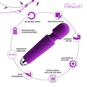Massageador corporal para dispositivo terapêutico, varinha de massagem com 20 velocidades para músculos dor - Product Image 2