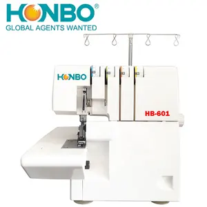 HB-601 máquina de costura overlock doméstica atacado preço