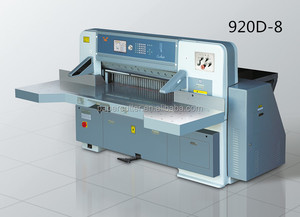 Automatique électrique programme machines de coupe de papier / papier machines de coupe et <span class=keywords><strong>massicot</strong></span> QZYK920DW-7 modèle - Product Image 1