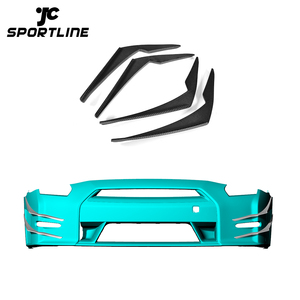 In Fibra di carbonio GTR Paraurti Anteriore Canard per <span class=keywords><strong>NISSAN</strong></span> <span class=keywords><strong>GT</strong></span>-<span class=keywords><strong>R</strong></span> R35 09-16 - Product Image 1