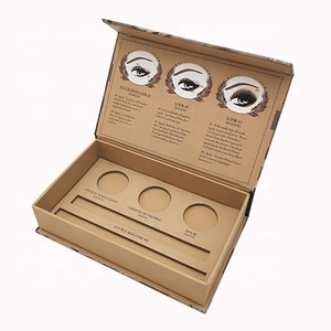 America Cosmetic Eyeshadow Palette Packaging Hardcover Magnetic Flap Closure <strong>Picture</strong> Frame Gift Paper Shadow <strong>Box</strong> - Product Image 2