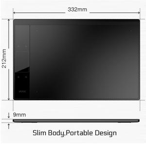 Veikk A30 máy tính bảng vẽ nghệ thuật cầm tay với bút cho PC và macbook, hoàn hảo cho người mới bắt đầu, vẽ kỹ thuật số, hoạt hình, phác thảo - Product Image 2