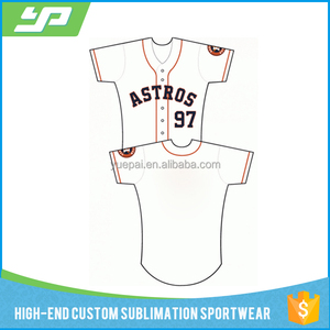 100% high quality polyester jersey quick dry wholesale cheap baseball - Product Image 2