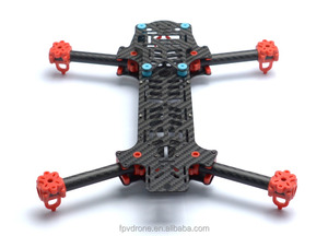 Mới nhất Mini 285 285 mét sợi carbon FPV Racing Quadcopter khung Kit cho immersionrc xoáy 285 - Product Image 3