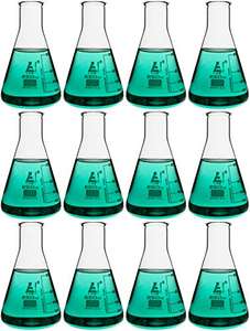 Erlenmeyer Plastic 5ml 10ml 25ml 50ml 100ml 150ml 200ml 250ml 2l Size Glass Conical <strong>Flask</strong> of Different Size - Product Image 4
