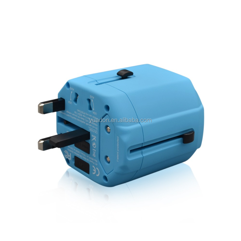 Новые Путешествия Адаптер Universal Plug to American Power Адаптер С Предохранительным Затвором 250 В Universal Travel Адаптер