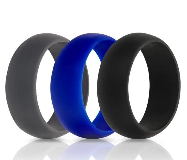 2013 di vendita caldo alla moda anello di silicone bande