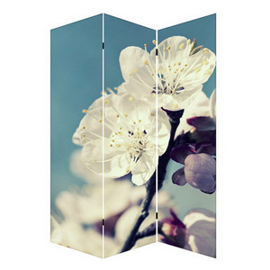 Impresión en Lienzo con Pavo Real Verde Volando en la Rama, 3 Piezas, Biombos Divisores de Habitaciones, Biombo Plegable Decorativo de Madera - Product Image 5